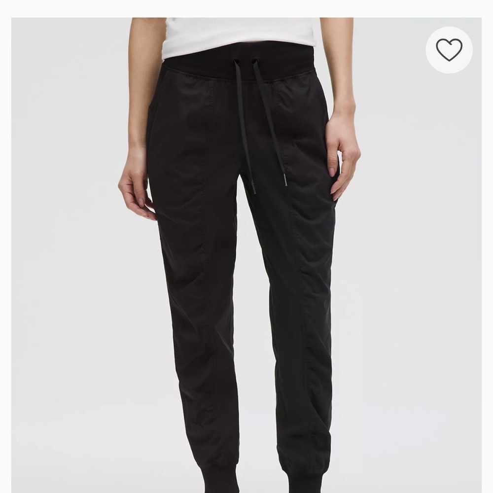 Lululemon Black Dance Joggers Mid Rise